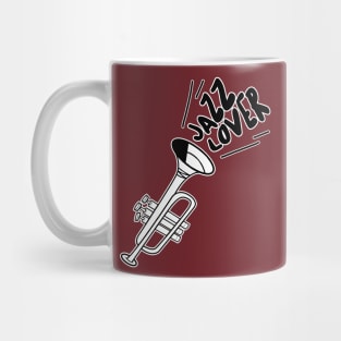 Jazz Lover Typography Design Mug